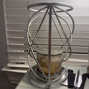 Silver Candle Holder